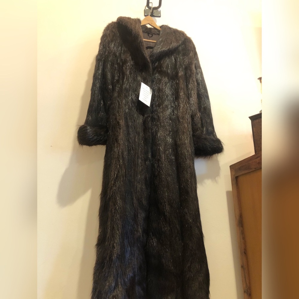 Authentic Full Length Beaver Coat